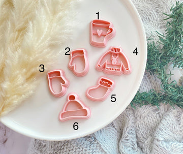 Christmas Shape Collection Polymer Clay  Cutter | Fondant Cutter | Cookie Cutter